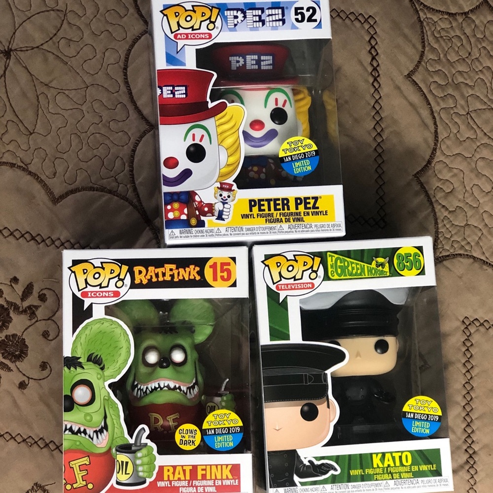 Toy Tokyo San Diego Con 2019 Funko Pop Bundle